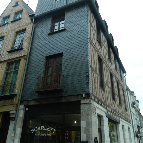 Maison, 70 rue Colbert, 23 place Foire-le-Roi