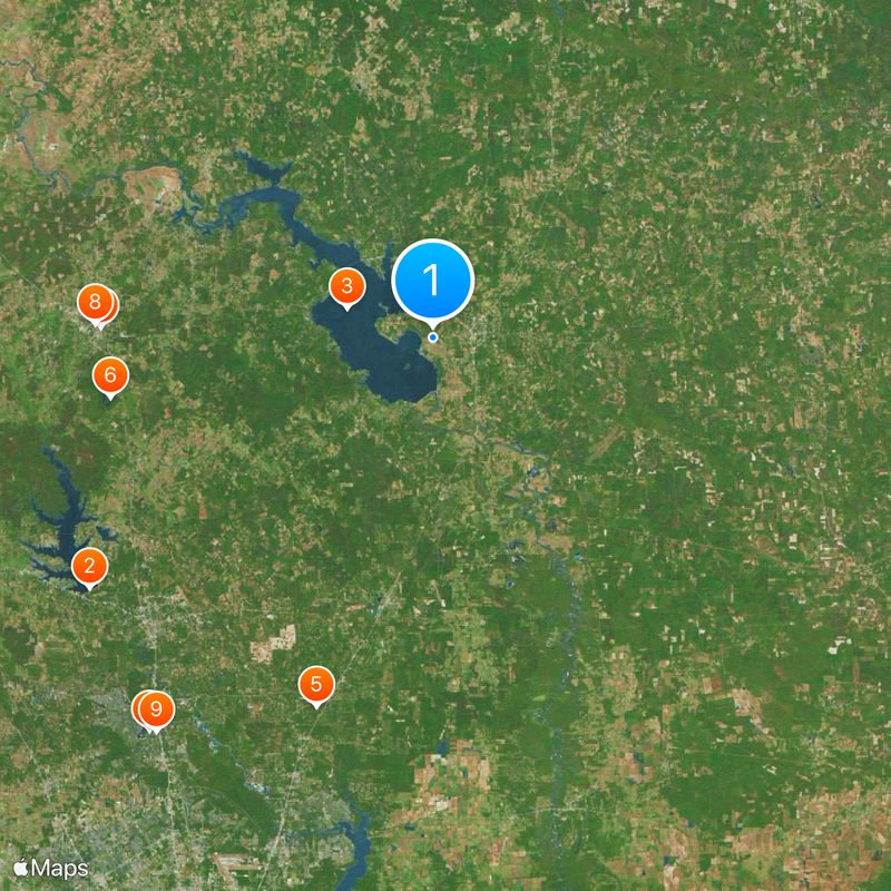 Allan B. Polunsky Unit Map
