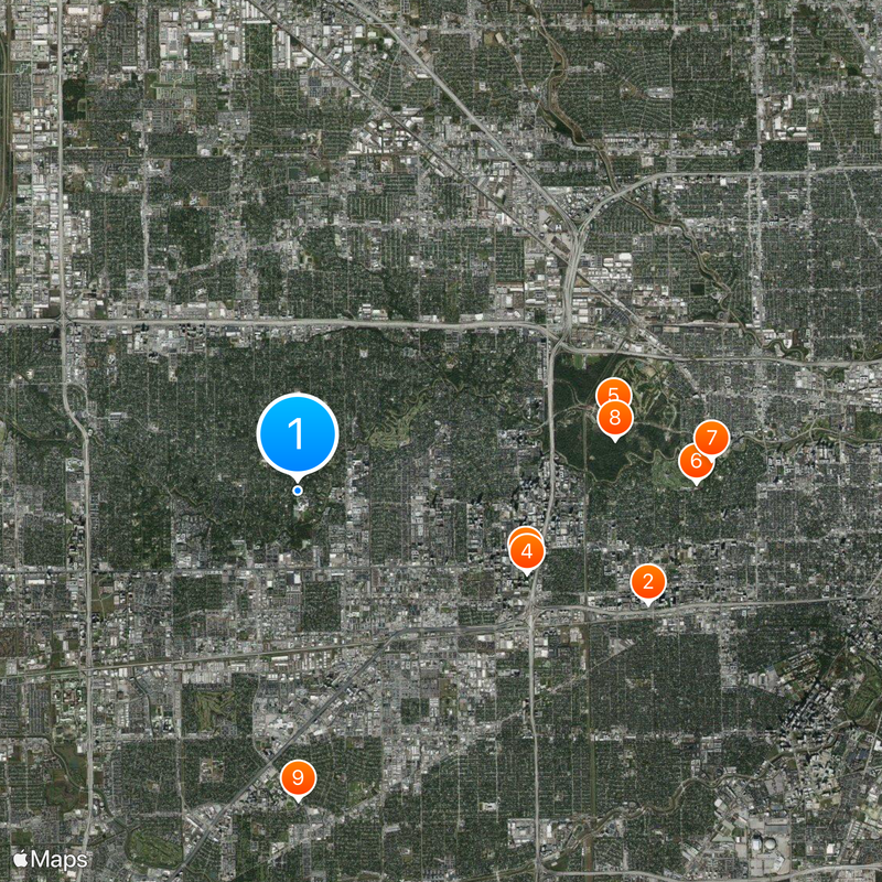 The Kinkaid School Map