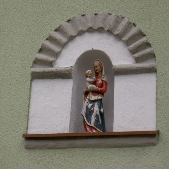 Hausfigur Maria mit Kind