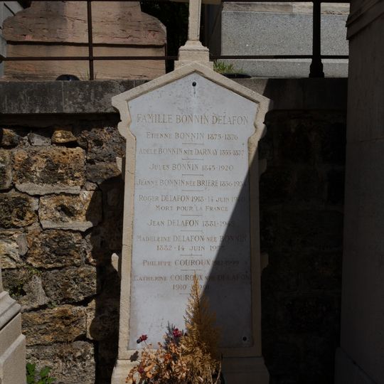 Grave of Bonnin-Delafon