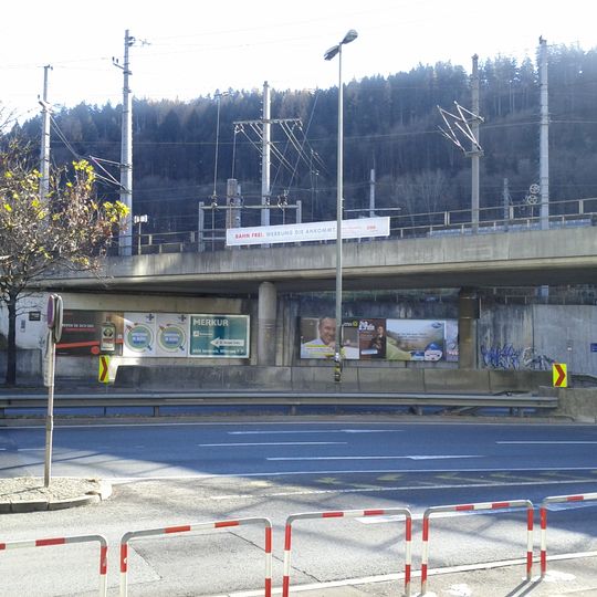 Mittenwaldbahn – Brücke Egger-Lienz-Straße