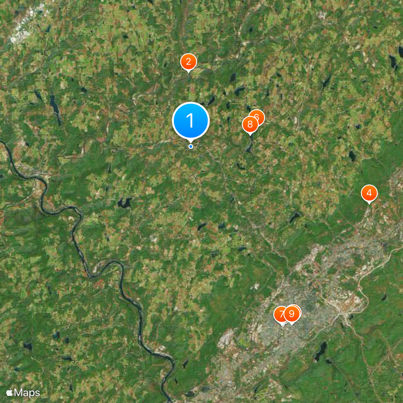 Keystone College Map