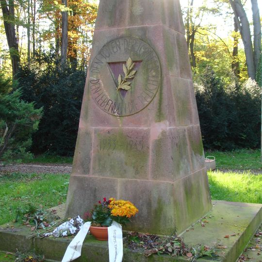 Einzeldenkmal der o. g. Sachgesamtheit: Denkmal für die Opfer des Faschismus Parkstraße -