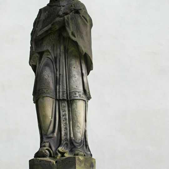 Socha svatého Jana Nepomuckého v Jílovém u Prahy