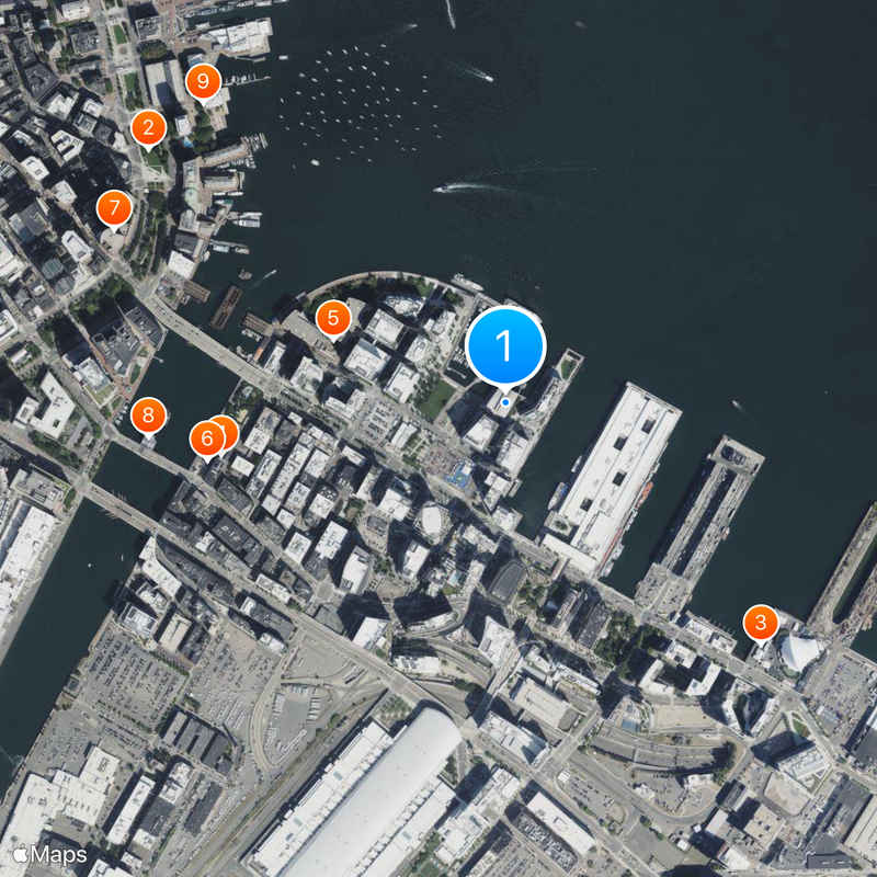 Institute of Contemporary Art, Boston Map