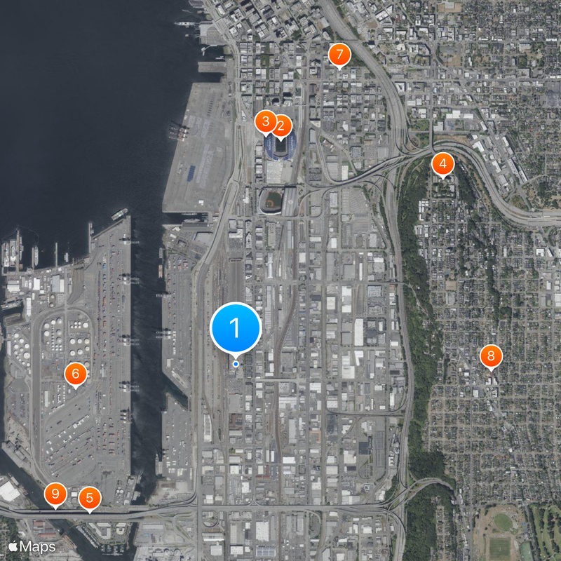 Starbucks Center Map