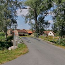 Most sllnice III/0262 přes Černý potok v Mašovicích