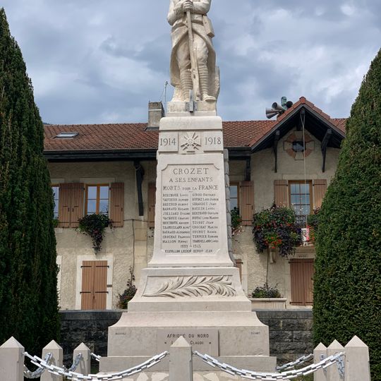 Monument aux morts de Crozet