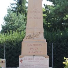 War memorial of Champagne-en-Valromey