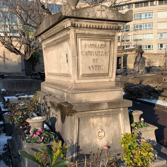 Monument sépulcral des familles Cardaillac et Antic