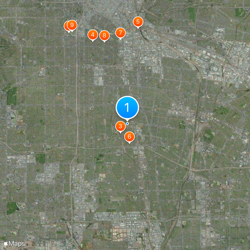 Jordan Downs Map