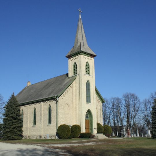 St. John of God Roman Catholic Church, Convent, and School