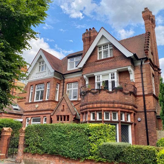 Number 73 And Attached Front Garden Wall And Gate Piers
