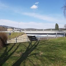 Most přes přeliv Luhačovické přehrady