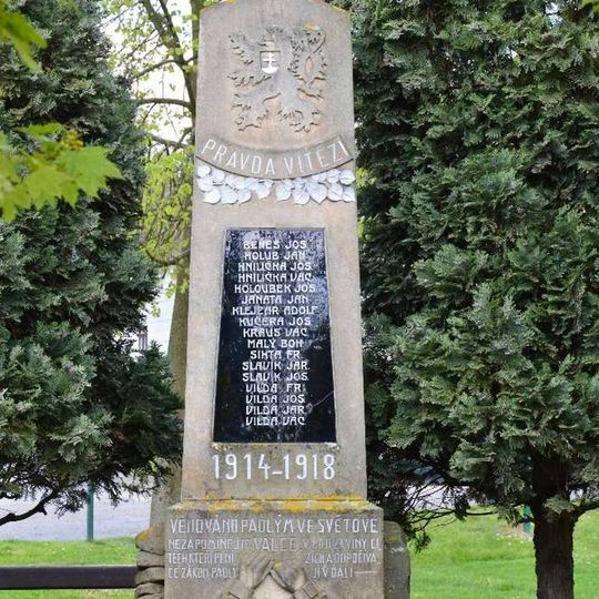 Pomník padlým ve Střemech