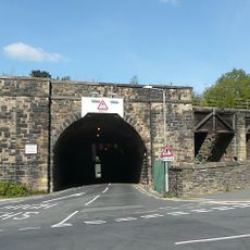 Railway Bridge With Wall To West And Coal Drops To East