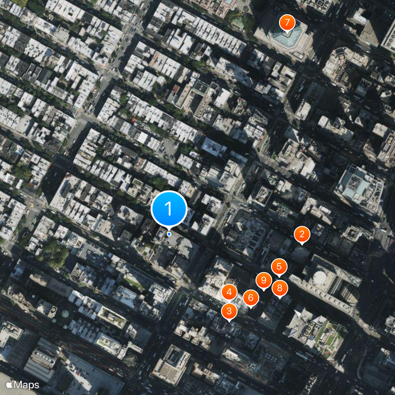 Al Hirschfeld Theatre Mapa