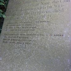 Chest Tomb of Twm O'r Nant at the Church of St Marcella