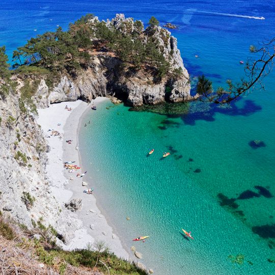 Plage de l'île Vierge