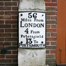 Milestone, Coach House Café, Queen Elizabeth Country Park