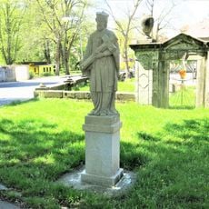 Socha svatého Jana Nepomuckého v Dvořákově ulici v Novém Boru