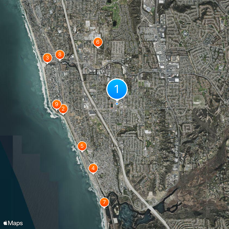 San Dieguito High School Academy Map