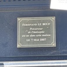 Commemorative plaque