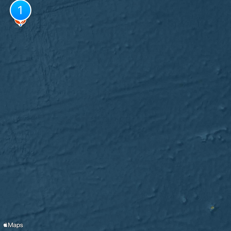 Île de l'Ascension Carte