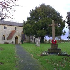 Finmere War Memorial in Churchyard of Church of St Michael and All Angels