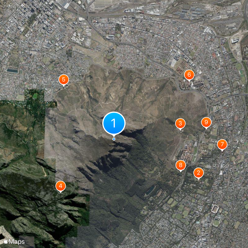 Picco del Diavolo Mappa