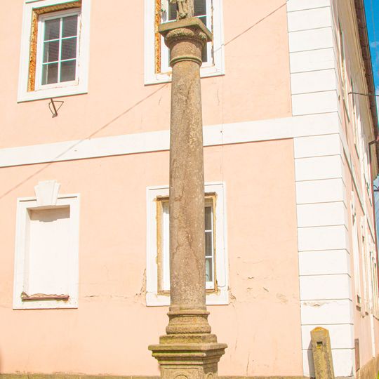 Cross close at St. Vavřinec church in Teplice nad Metují