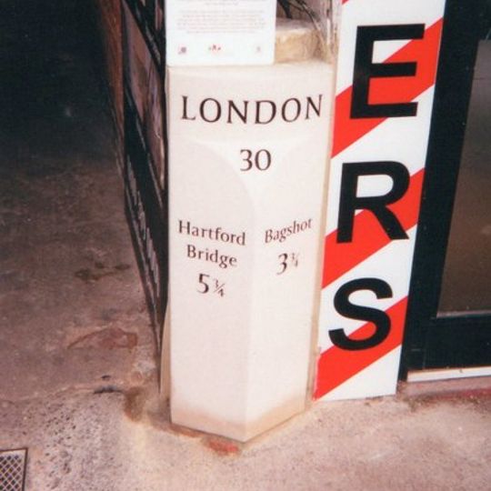 Milestone, London Road, between No. 449 and 451, opp. Royal Military College
