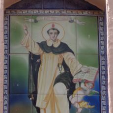 Ceramic panel of Saint Vincent Ferrer