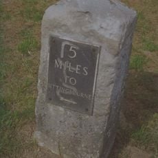 Milestone, between jcts of A20 with South Bush Lane and A20 with Seymour Road