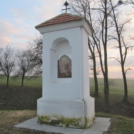 Výklenková kaplička - poklona svatého Floriána