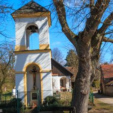 Bell tower with cross in Kozodry