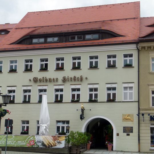 Goldner Hirsch