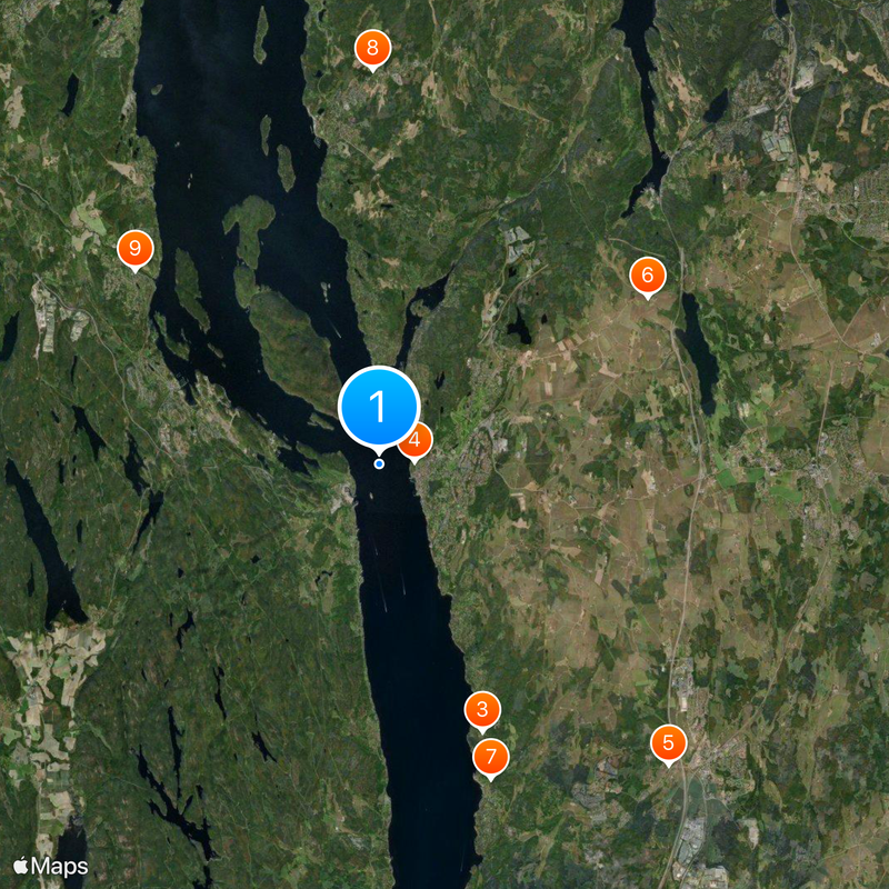 Oslofjord Tunnel Map