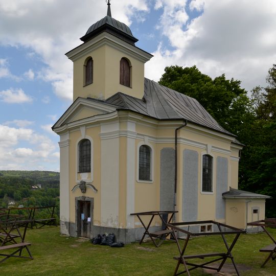 Saint John of Nepomuk church in Železný Brod