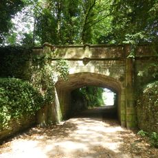 Road bridge immediately adjacent to Oakwood Hall Lodge