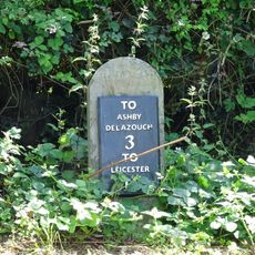 Milestone 120m east of Alton Lodge