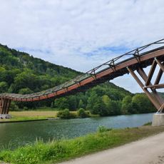 Wooden bridge at Essing