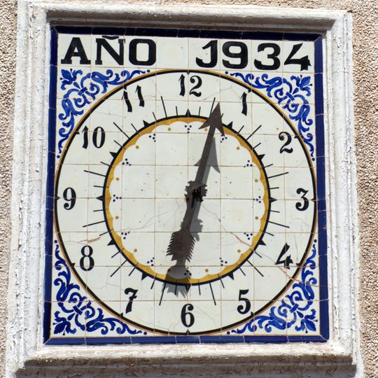 Reloj parroquial de Serra