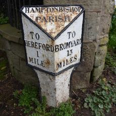 Milestone To South East Of Junction With Broadlands Lane