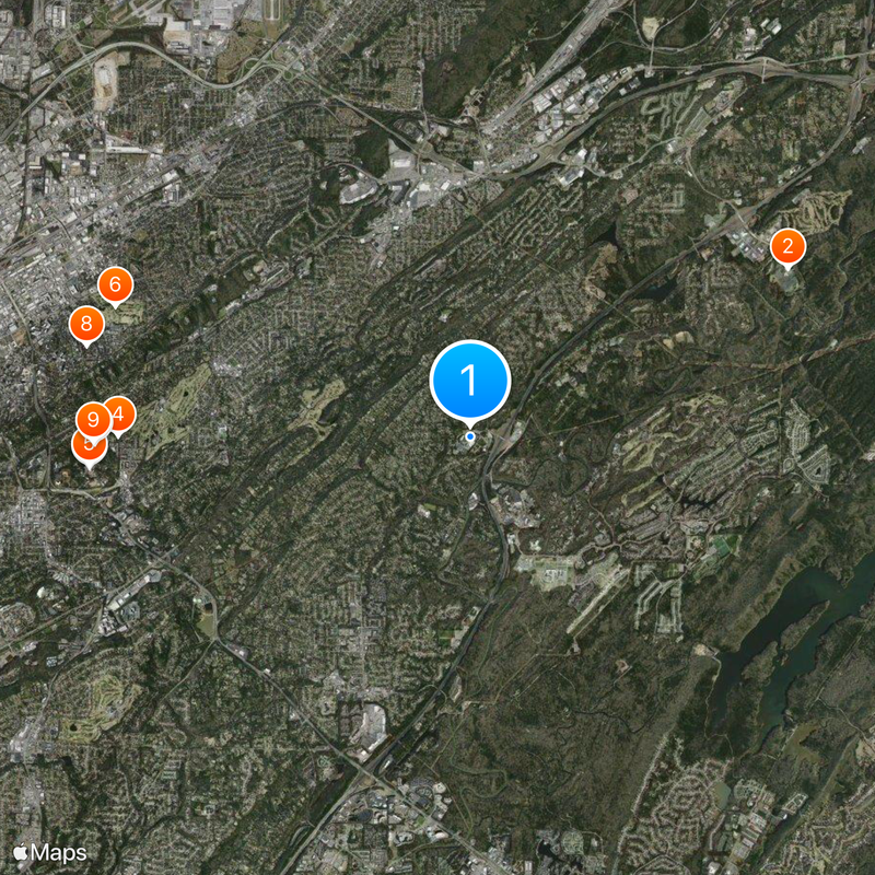 Mountain Brook High School Mappa