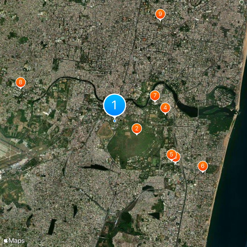 Guindy Map