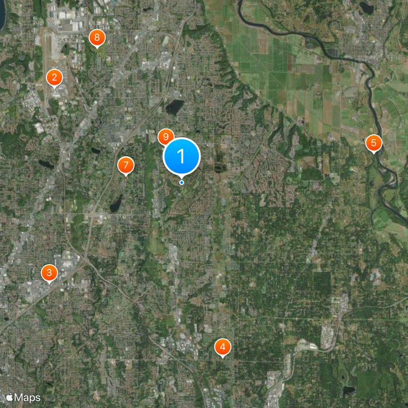 Mill Creek Map