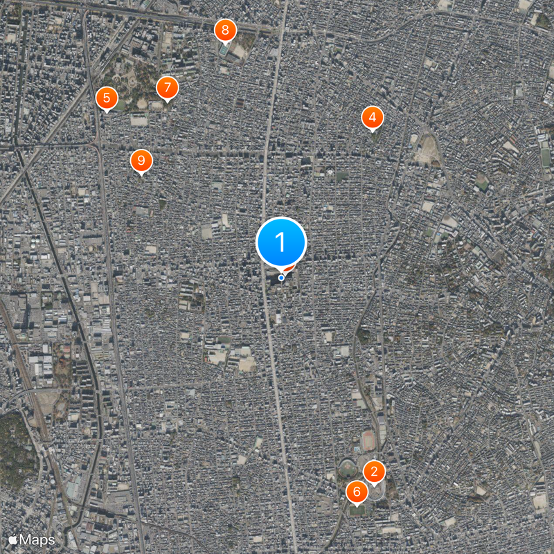 Nagoya City University Map