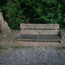 Installation artwork, bench